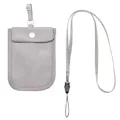 Grey Shoulder Strap