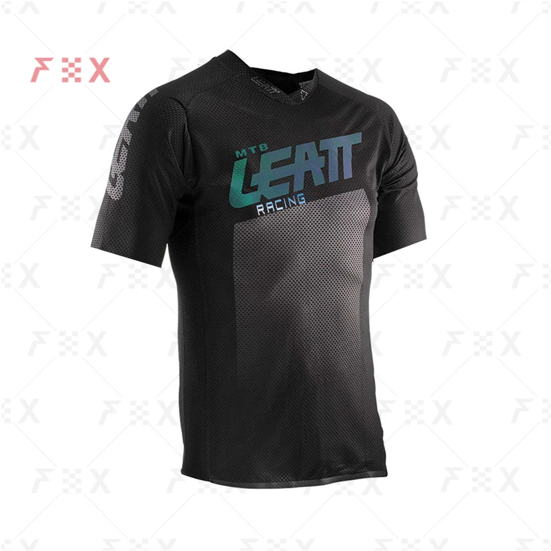 Men Downhill T-shirt Short Sleeve Mountain Bike Jersey