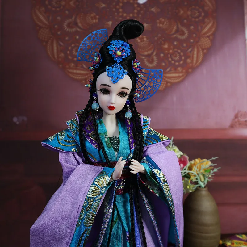 

Collectible Chinese BJD Dolls Handmade Empyrean Fairy Doll Girl Toys Includes Stand Gifts for Ages 10Y+