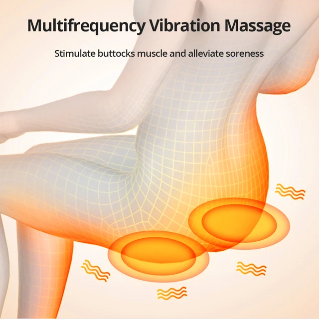 Body Massager Far Infrared Back Massage Pads Fatigue Relief Vibration Mattress Chair Cushion Health Care Equipment Body Massager 3
