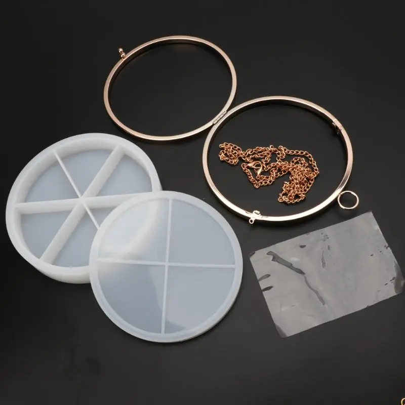 

Rectangular Bag Making Mold Set DIY Dynamic Quicksand Bag Mold Handbag Silicone Resin Mold Craft Clear Mold Metal Frame
