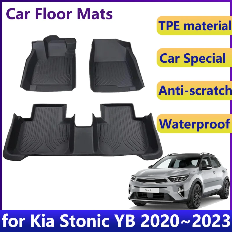 For KIA Stonic 2018 2019 2020 2021 KX1 Car Styling Accessories Interior  Brushed Drawing Stainless steel Decoration Cover Trim - AliExpress