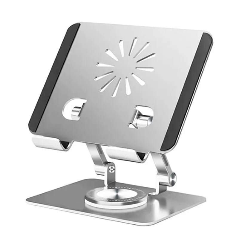 Kimdoole Metal Tablet Stand Titular Portátil Flexível Suporte Dobrável para Ipad Air Pro 12 Pad Xiaomi Samsung Kindle Acessórios - Imagem 4