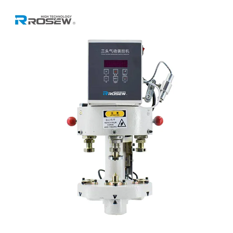

GC-PQ3 3-head Pneumatic Snap Plastic Button Making Machine
