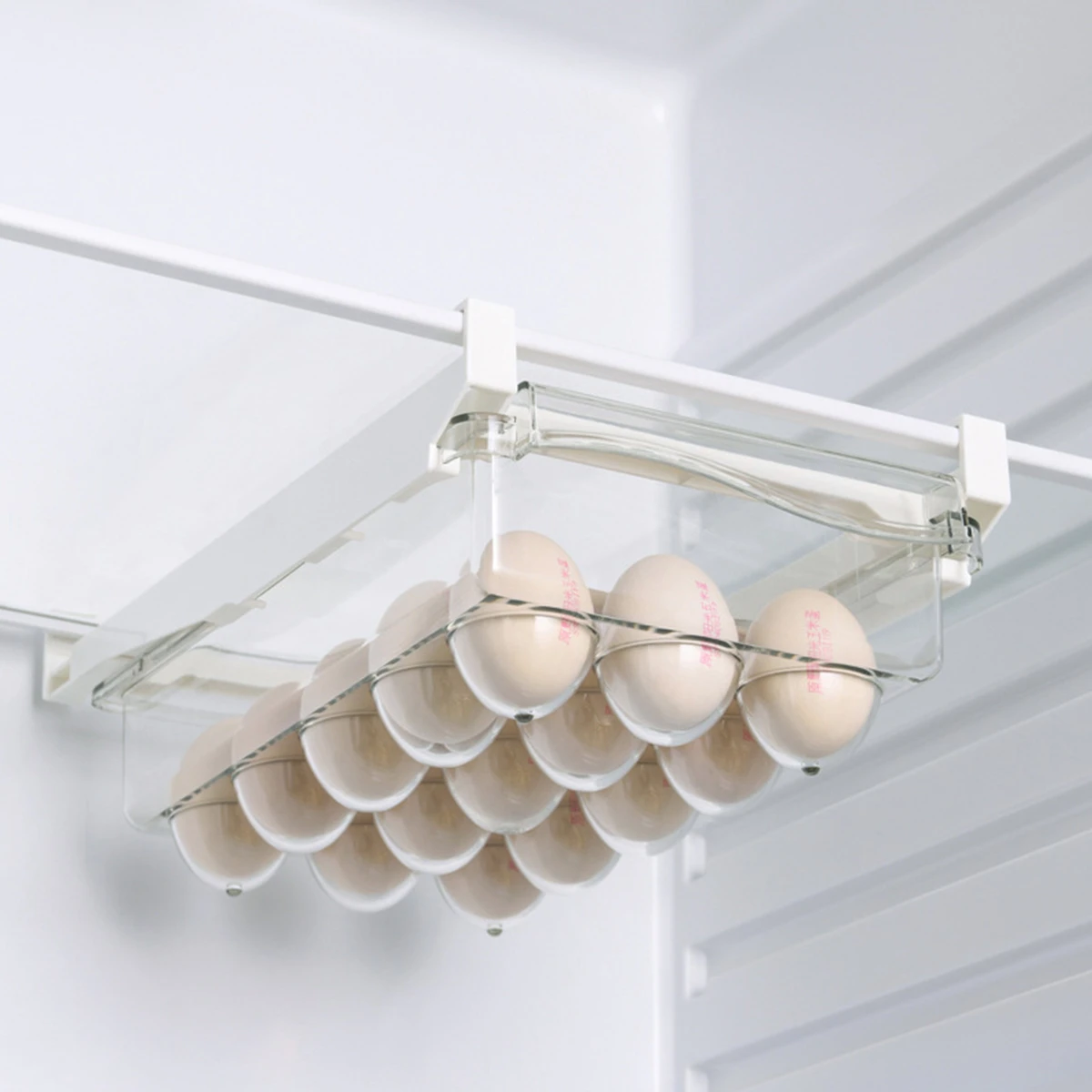 Refrigerator Egg Storage Box Refrigerator Crisper Multifunctional Food-Grade Storage Case Kitchen Storage Supplies Egg Tray