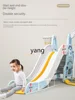 CX Children Slide 3 to 10 Years Old Home Indoor Projection Basketball Hoop Slide Swing Three-in-One 2
