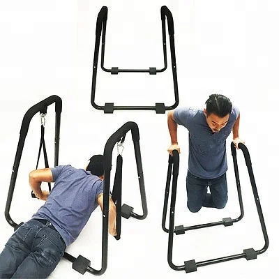 Parallettes Sport Fitness Equipment Tricep Muscle Strength Trainer Calisthenics Exercise Dip Station Bar Pull up Push Ups Stands