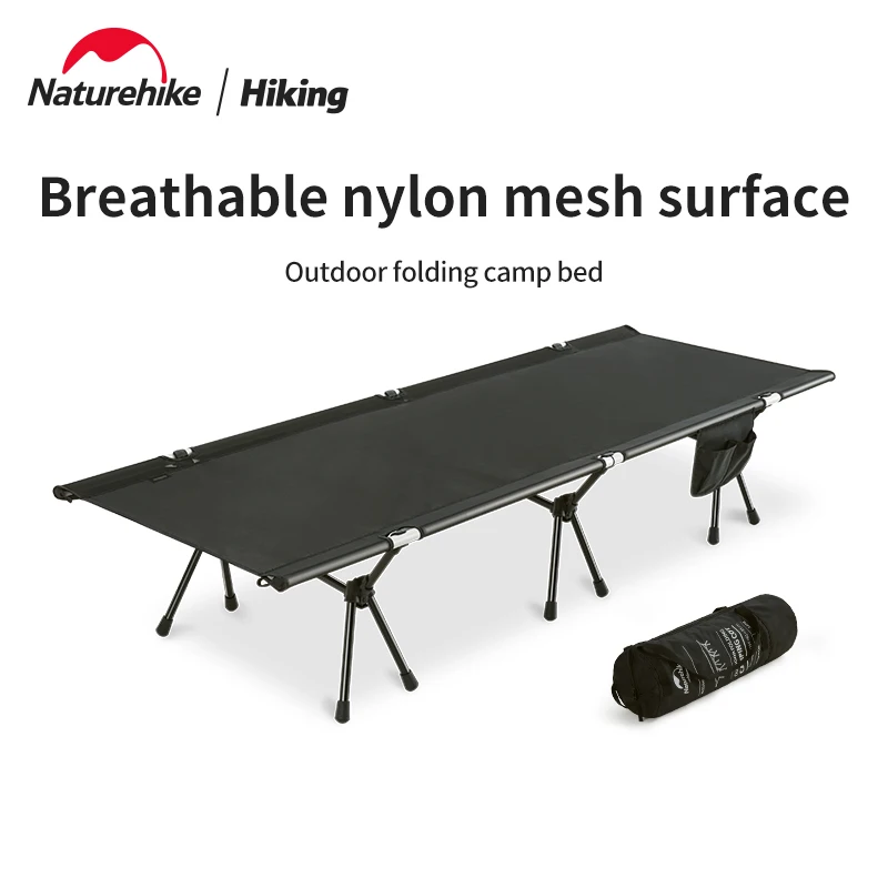 Naturehike Portable Foldable Camping Cot Single Person Outdoor Folding