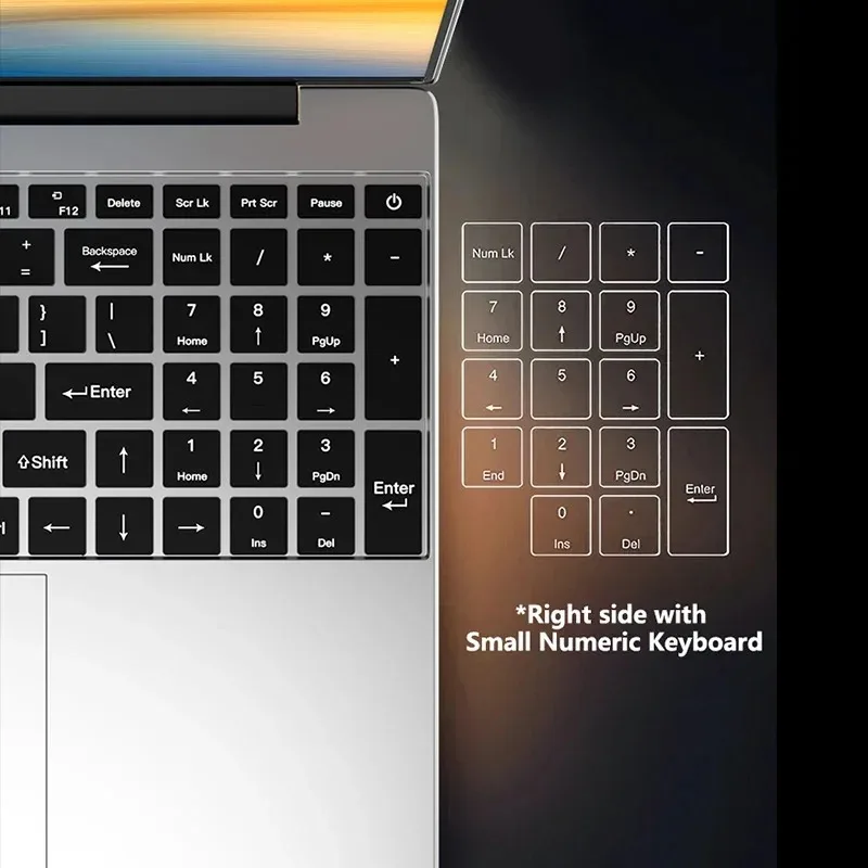 새로운 15.6인치 HD 디스플레이 초슬림 노트북 PC 인텔 i9-9900 윈도우 11 32GB RAM 1TB SSD 고성능 게이밍 오피스 노트북