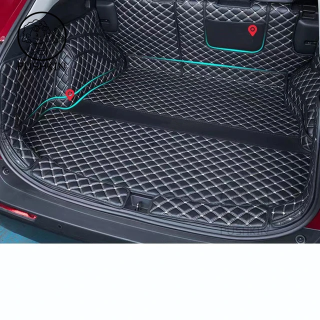  Coffre Doublure Tapis Tapis Coffre Voiture Personnalisé pour  Toyota pour RAV4 2020 Accessoires Voiture Doublure Chargement Tapis  Doublure Coffre Voiture Tapis Coffre (Couleur : Black Red)