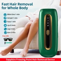 Swoson Sapphire Freezing Point Hair Removal Device Body Bikini IPL 999,999 Flashes Pulses Permanent Laser Epilator Painless 1