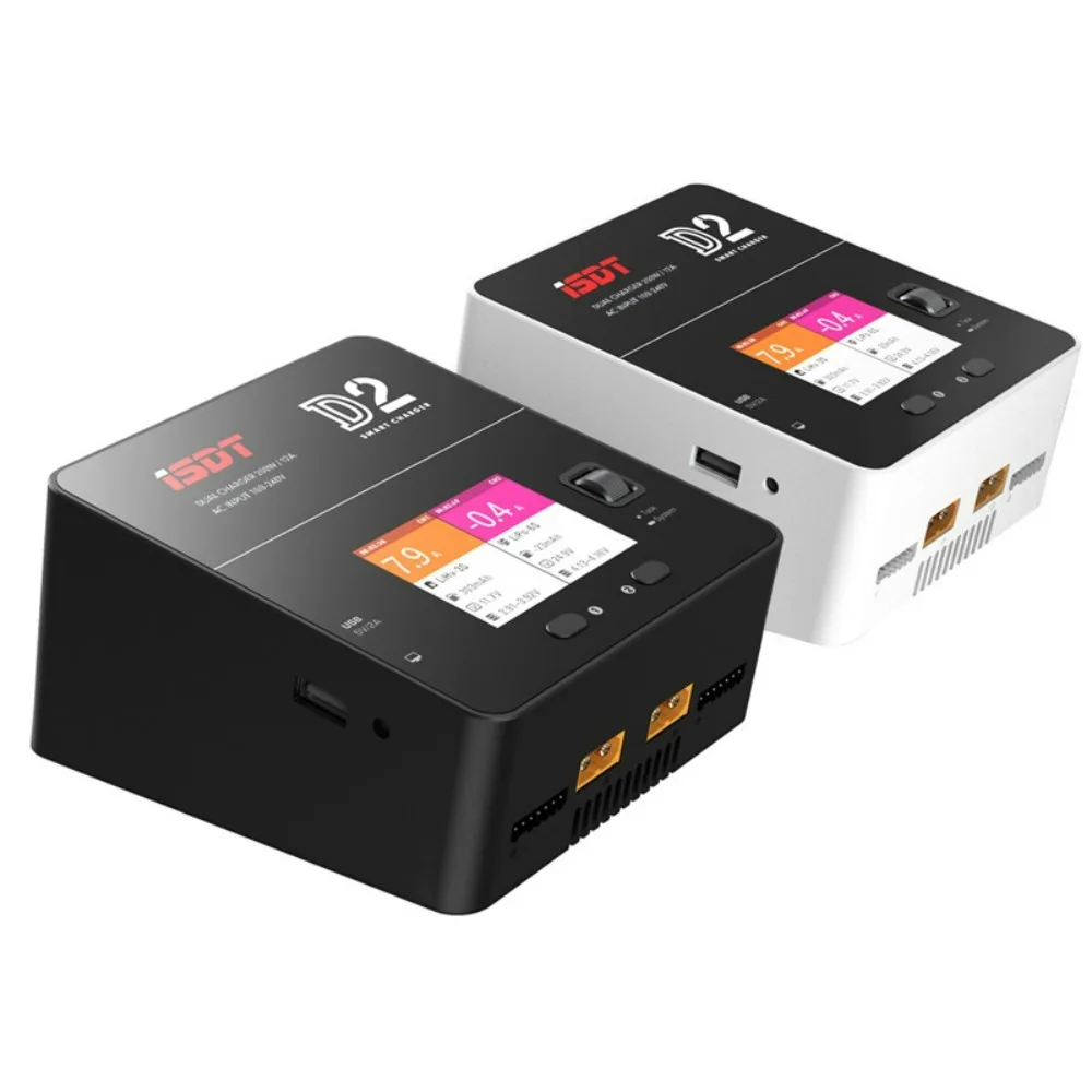 

ISDT D2 Mark2 Mark-II 200W 12A x 2 AC Dual Channel Output Smart Battery Balance Charger Upgrade Version