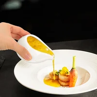 Ceramic Milk Jug Milk Pitcher Cup Creamer Syrup Frothing Dispenser Afternoon Tea Cafe Coffee Maker Tools Coffeeware 2