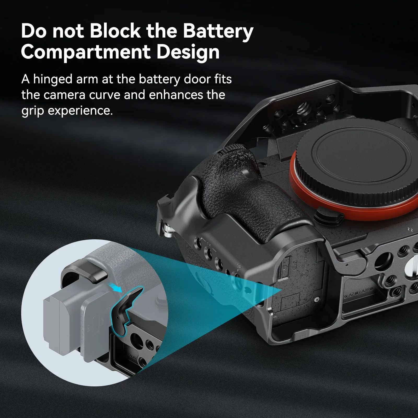 SmallRig 2087D ケージ Sony A7 III / A7R III用、アルミニウム合金製