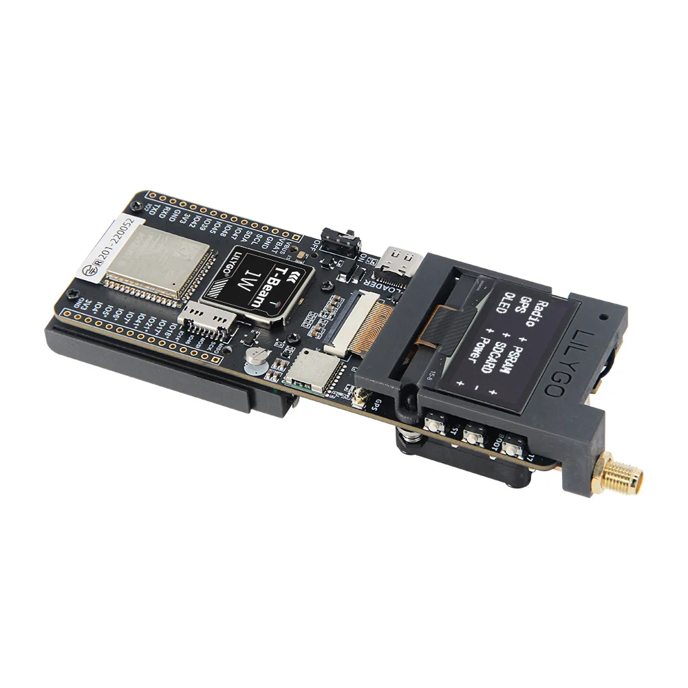 T-Beam 1W ESP32-S3 LoRa Module SX1262 830–945MHz with 1.3" OLED & GPS Compatible
