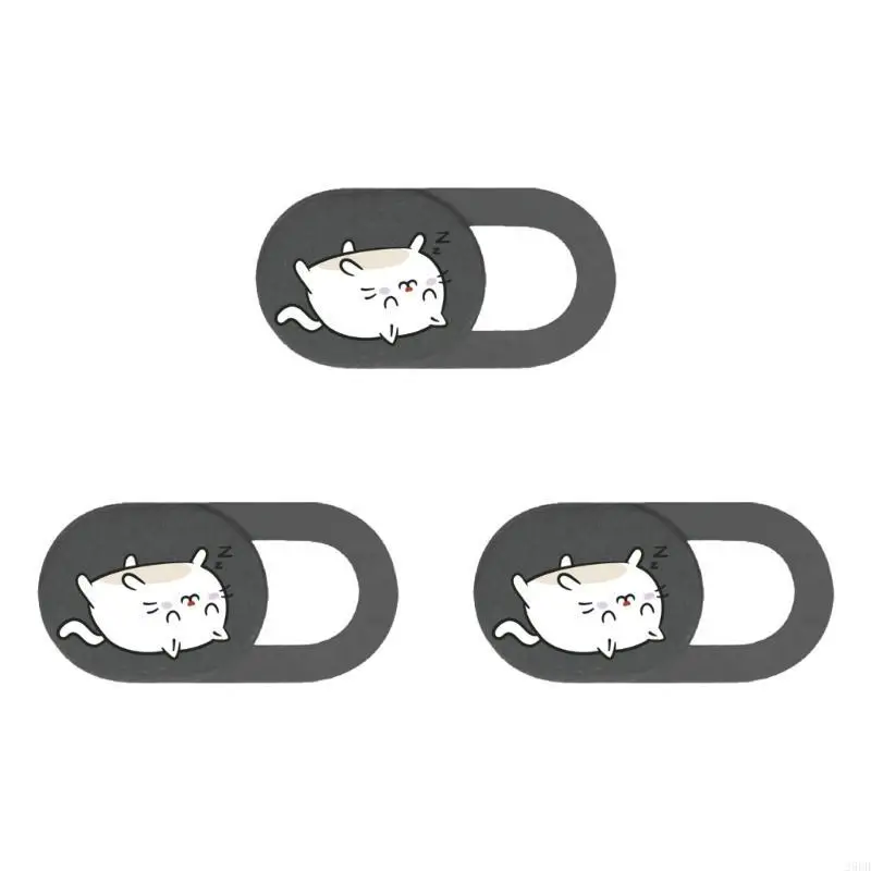 【Hot ticket】 29ED 3pcs Phone Camera Cover Protect Security Web Camera Privacy Protector Sticker Webcam Cover Slide for PC Camera Cover.