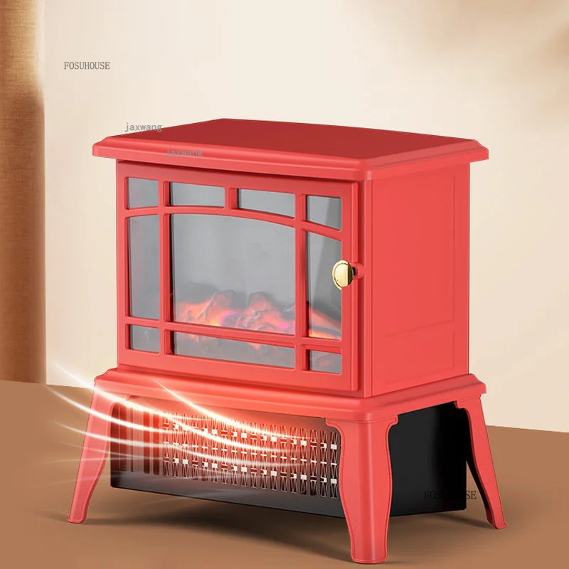 European Style Living Room Office Fireplace Heater Household Apartment Electric Fireplaces Bedroom Villa Desktop Winter Warmer M