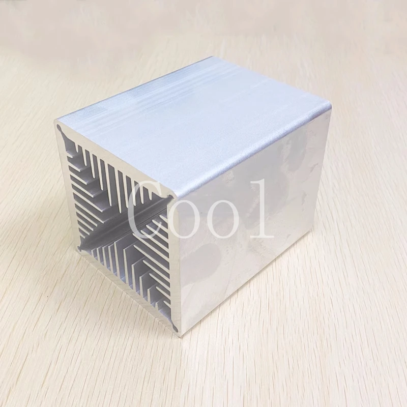 Mos Tube Heat Sink With Fan 80*80*100/150MM Electronic Igbt Radiator Wind Tunnel Heat Dissipation