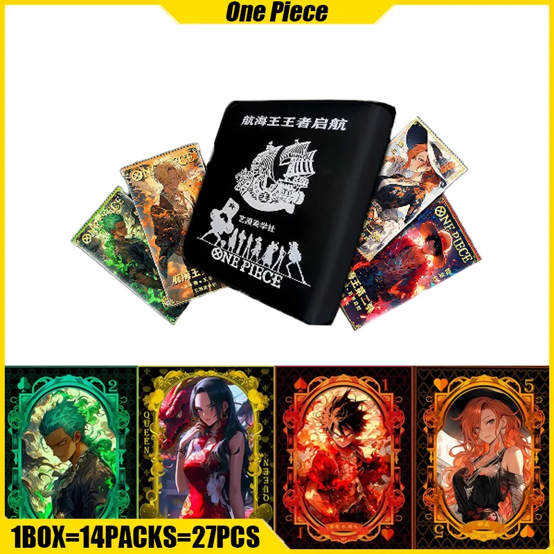 

YMMX VOL.2 One Piece Cards The King Sets Sail Anime Collection Card Mistery Box Board Game Toys Birthday Gift for Boys and Girls