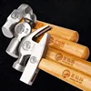 Short Wood Handle Mini Hammer Household Octagonal Round Headed Hammer Woodworking Small Fitter Hammer Handmade DIY Hardware Tool 1