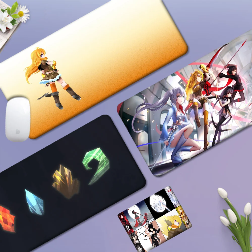 

R-RWBY Mousepad Boy Pad Laptop Gaming Mice Mousepad Size for Game Keyboard Pad for Gamer