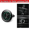 1PC Mini Car Clock Luminous Auto Stick-On Digital Watch Mechanics Quartz Motorcycle Clocks Auto Ornament Car Accessories 1