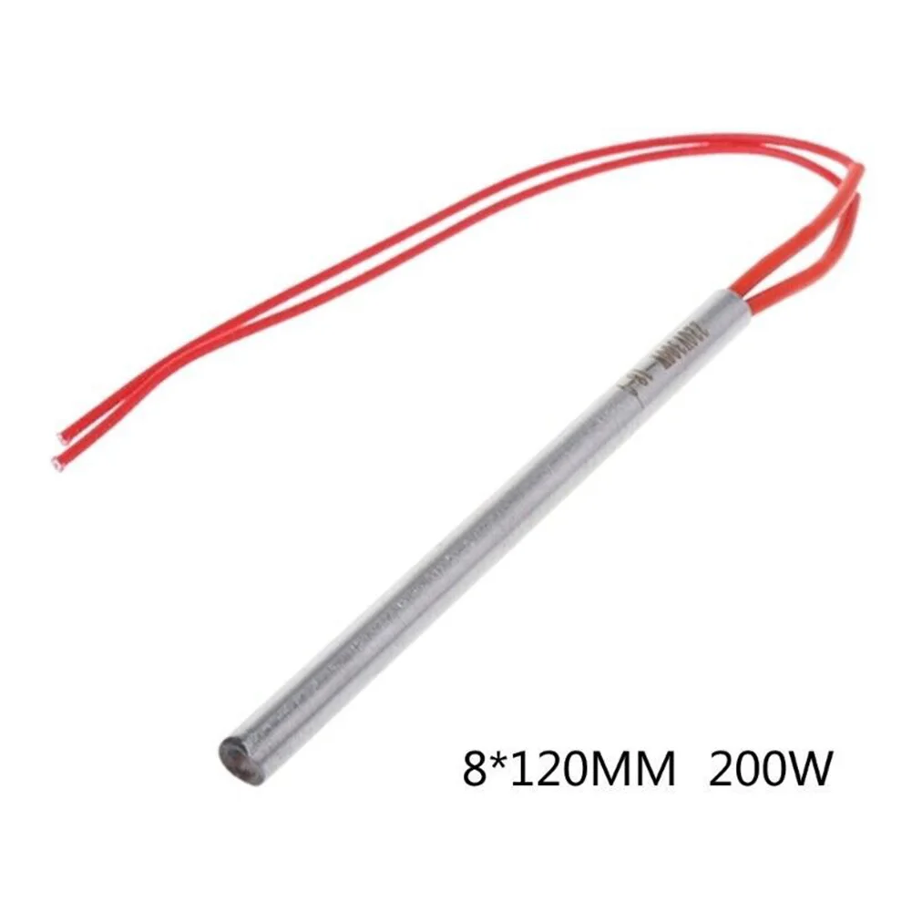 220V 100-300W Igniter Hot Rod Convenient Stainless Steel Single Head Heating Tube For Wood Pellet Grills Hardware
