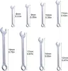 Combination Ratchet Wrench Set Chrome Vanadium Steel Spanner with Bag Multitool Hand Tools Wrench Set Car Repair Tools 2