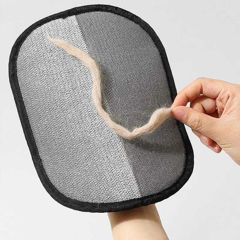 Description Picture 3 of itemReusable Static Pet Hair Removing Glove Efficient Cat Dog Fur Collector For Furniture Carpet Clothes Couch Car Seat Grooming