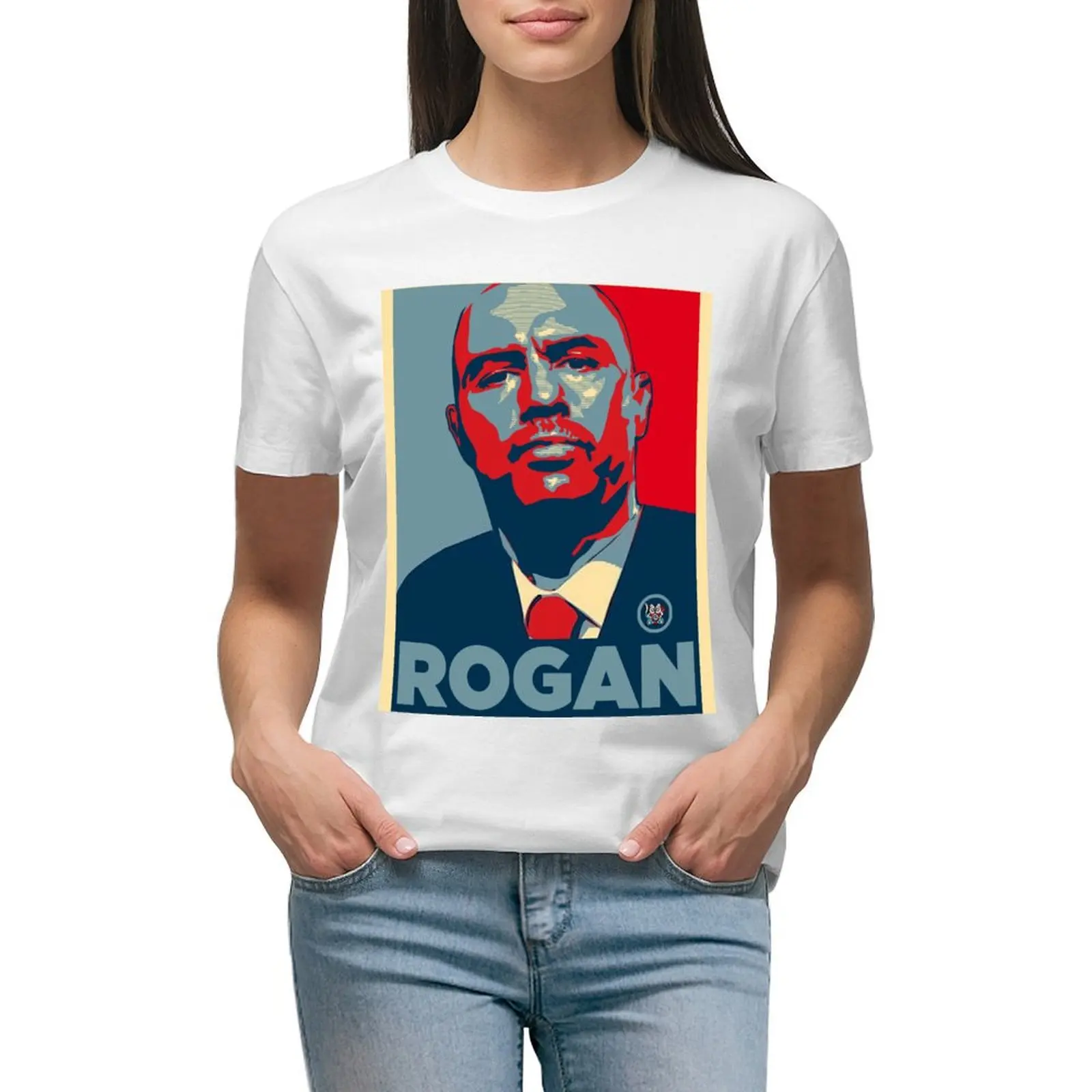 

Joe Rogan T-shirt plus size tops kawaii clothes tops cat shirts for Women