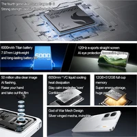 Unlocked Original realme Neo7x 5G 6.67'' 120Hz AMOLED 6000mAh Titan battery 50MP 45W fast charging IP66/IP68/IP69 2