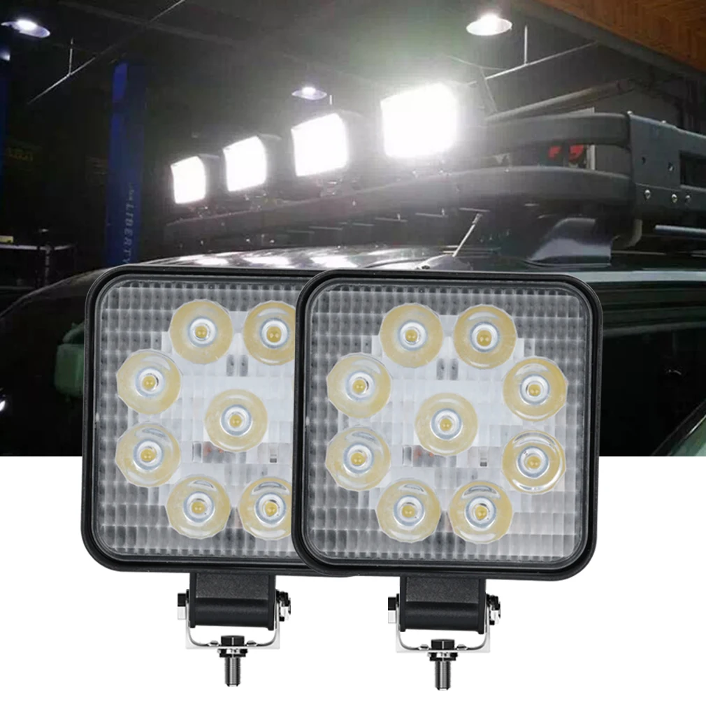 Led Light 48W Work Light Led 12V 24V Spotlight Led Car Light Per 4X4 Led Bar Offroad Suv Atv Tractor Trucks Fendinebbia Lampada Da Lavoro