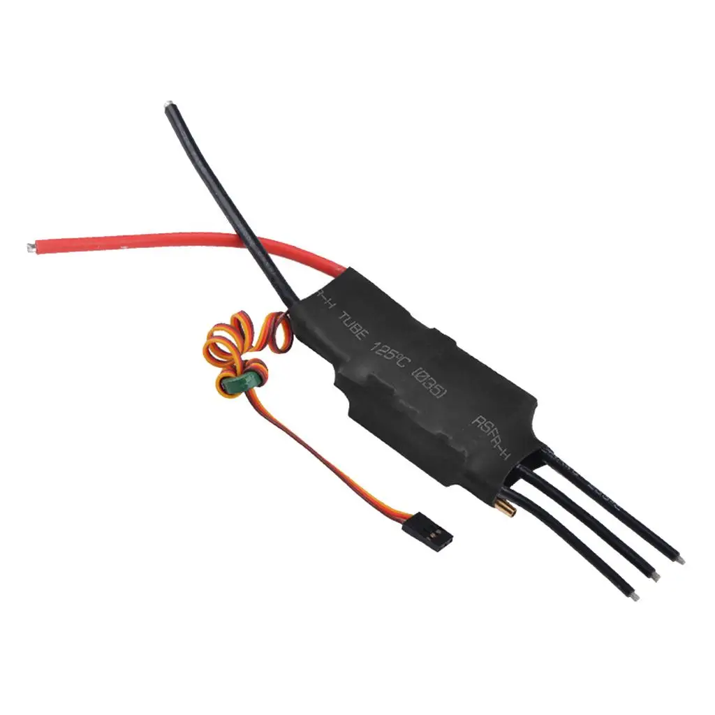 60A Brushless ESC mit BEC 3A 5V Geschwindigkeitsregler für RC Boot und Auto