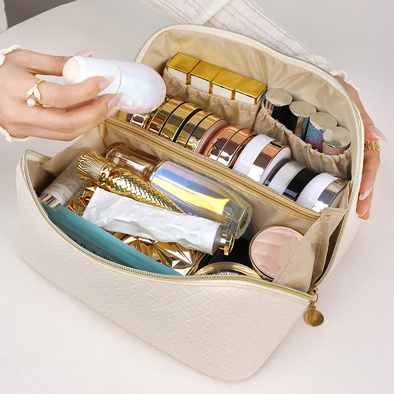 

Women Make Up Pouch Portable Washbag Travel Organizer Storage Hangbag Large Cosmetic Bag