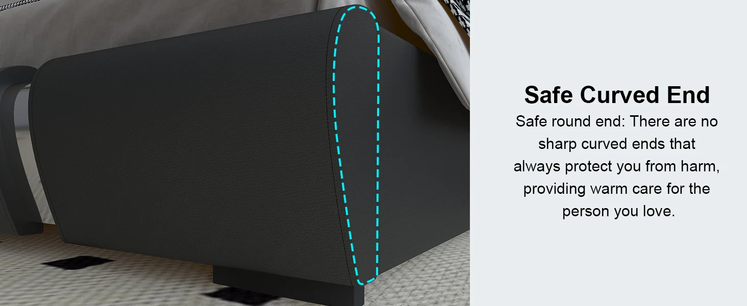 Low Profile Platform Bed