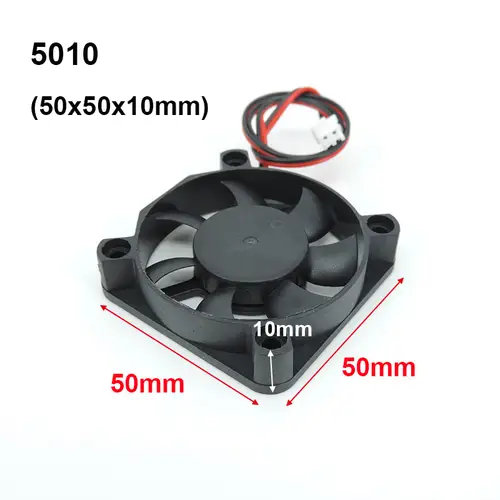 4010 12025 8010 30mm dc 5V 12V 24V Cooling Fan Brushless Motor Case Quiet 40MM 50MM 60MM 70MM 80MM 90MM 120MM for 3D print 2PIN - Image 11