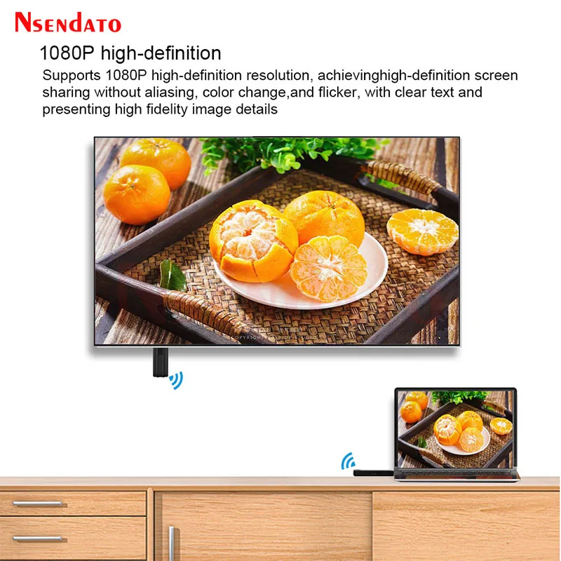 50M HDMI Wireless Transceiver Video Transmitter and Receiver Extender Wireless HDMI TV Stick dongle Adapter For DVD PC To TV