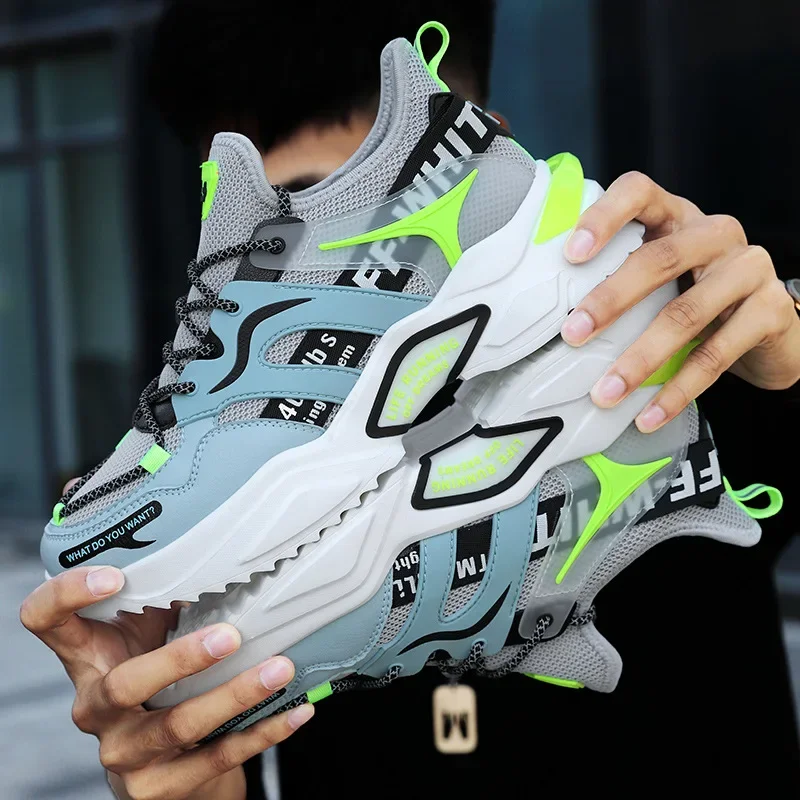 Spring and Autumn Men's Running Shoes High Quality Sports Outdoor Casual Shoes Comfortable and Breathable Casual Shoes sneakers 6