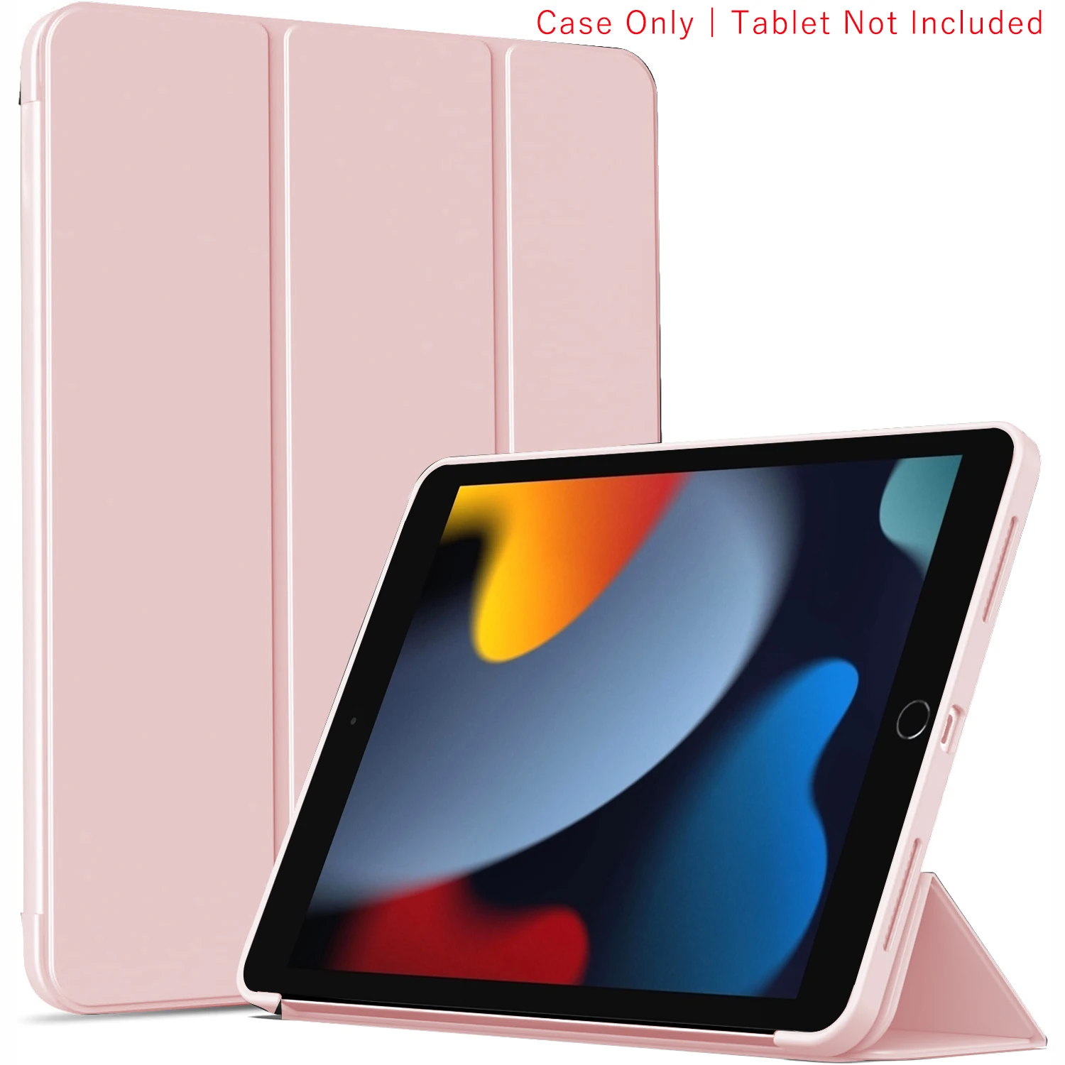 Premium Tri-fold Flip Case with Magnetic Stand and PU Leather Protective Cover