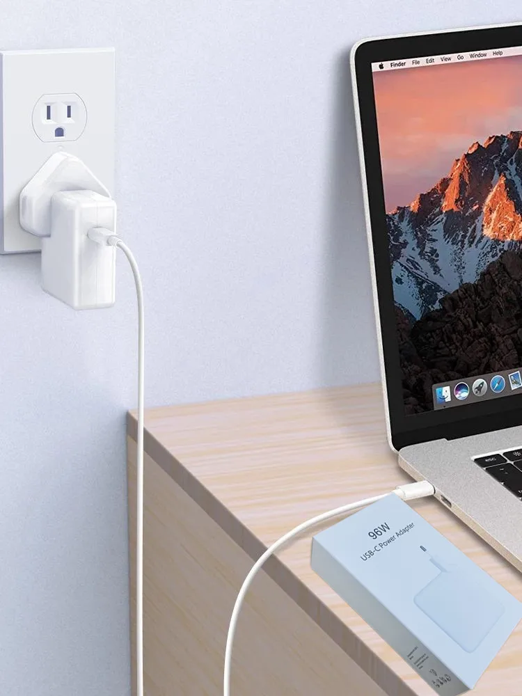 96W USB-C ノートブック ラップトップ充電器 電源アダプター タイプ C