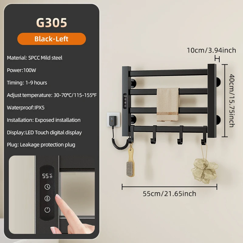 G305Black40x55cm