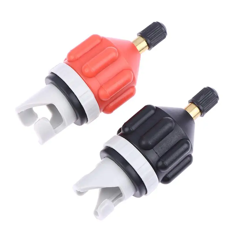 1set Universal Air Valve Adaptor Kit Multifunction Air Valve Pump Connector For Inflatable Paddle Board Kayak Pump