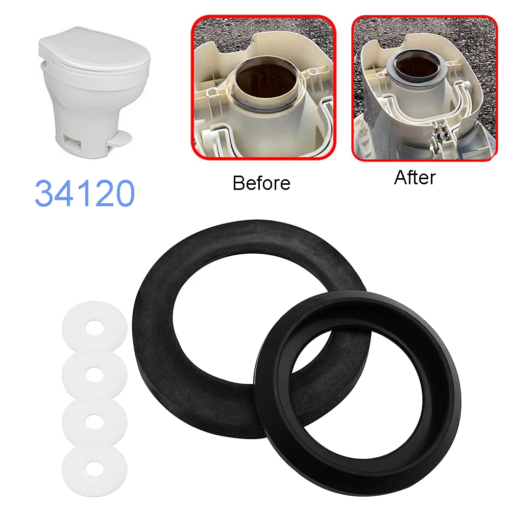 1pcs Car 34120/34117 Waste Ball Seal For Thetford AquaMagic Style Lite Style II & Plus And Residence Toilets Waste Ball Seal