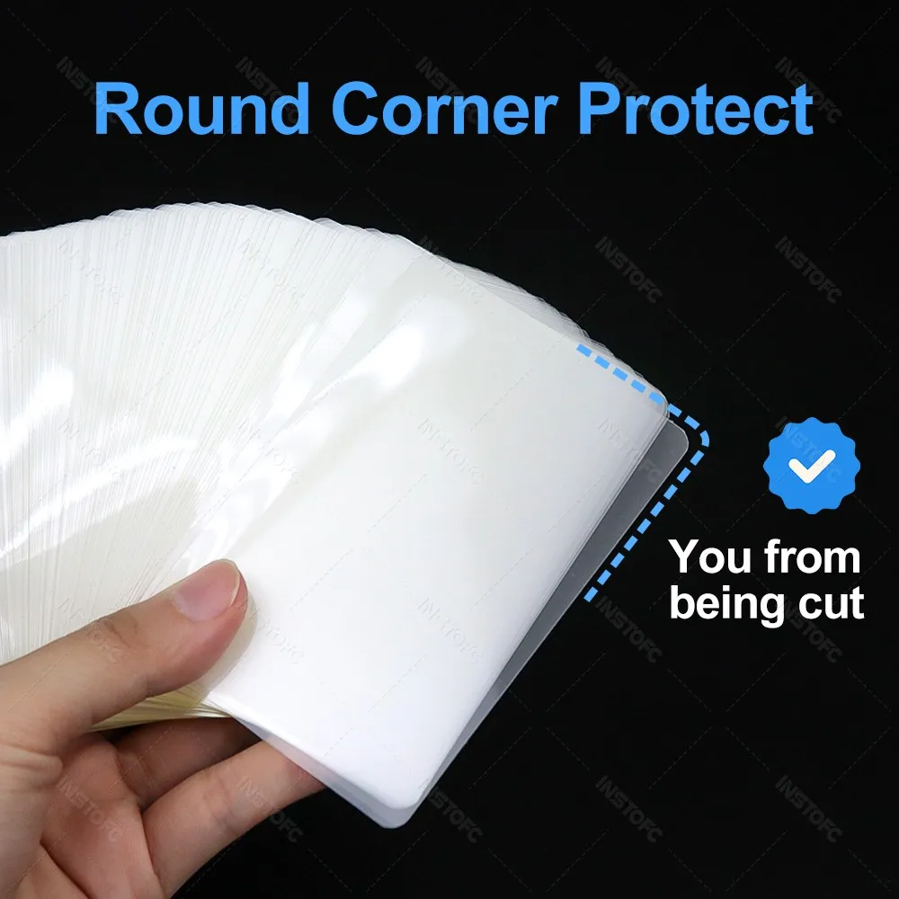 Durable Laminating Film for Hot Laminators - 50 Sheets, 80 Micron