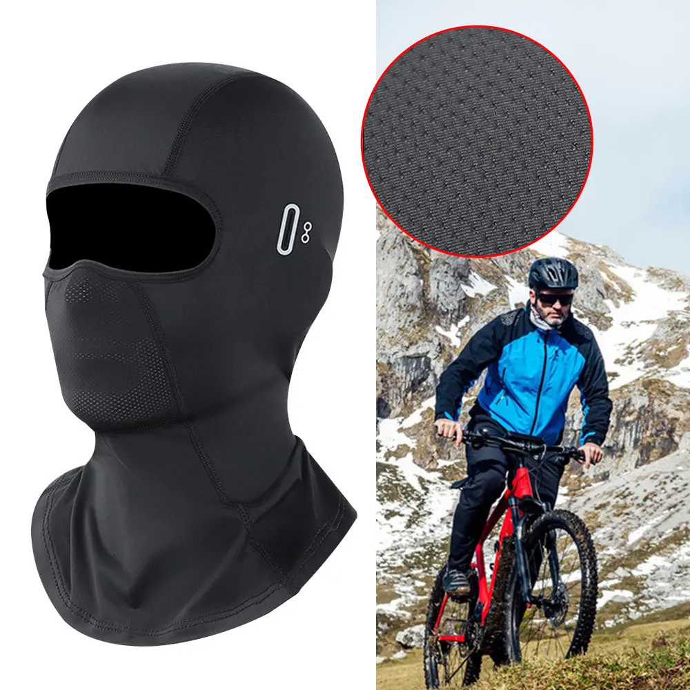 Summer Outdoor Cycling Cap UV Protection Hat Men Bicycle Motorcycle Balaclava Running Hiking Cooling Sport Gear Sports Caps 2
