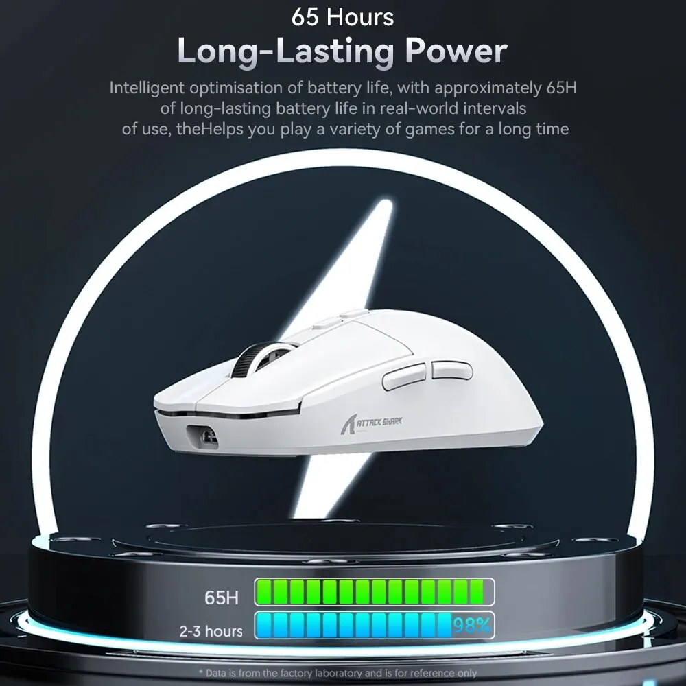 S4c8230f62eae4387a7c383ab07beb69fg X6 Lightweight Wireless Gaming Mouse with 3 Mode Wired 2.4G BT5.2 Up to 26K DPI RGB Backlight Charging Base for Laptop Desktop Mallzona