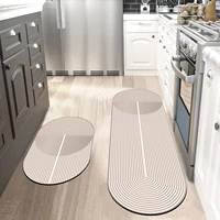 Super Absorbent Kitchen Floor Mat Long Diatomite Kitchen rug 3
