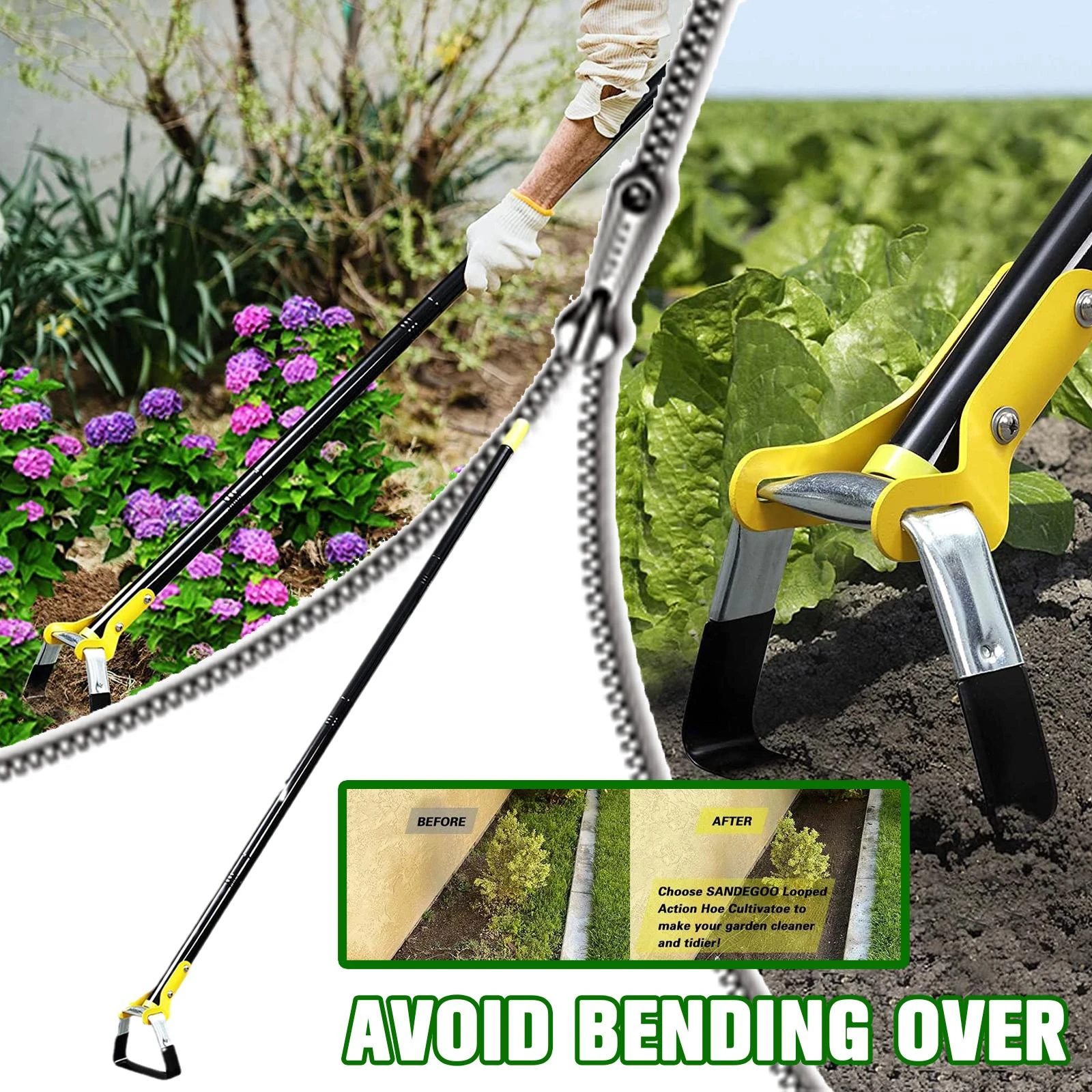 Manual Weeding Tool Hoe Garden Tool,stirrup Necessary Gardening Tools 卸売