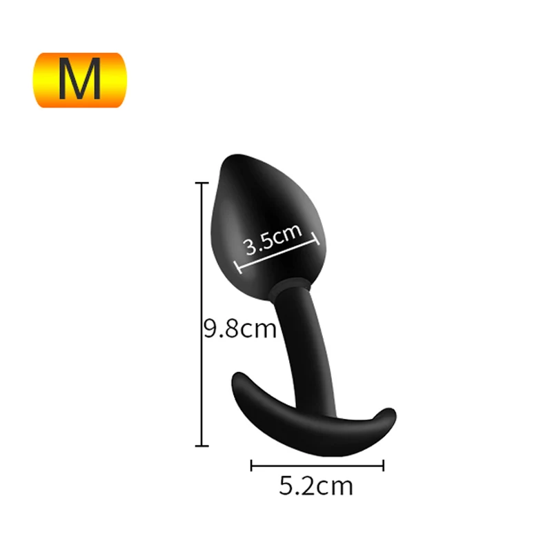 Silicone Butt Plug Anal Dildo Vibrator For Men And Women_voghion.com
