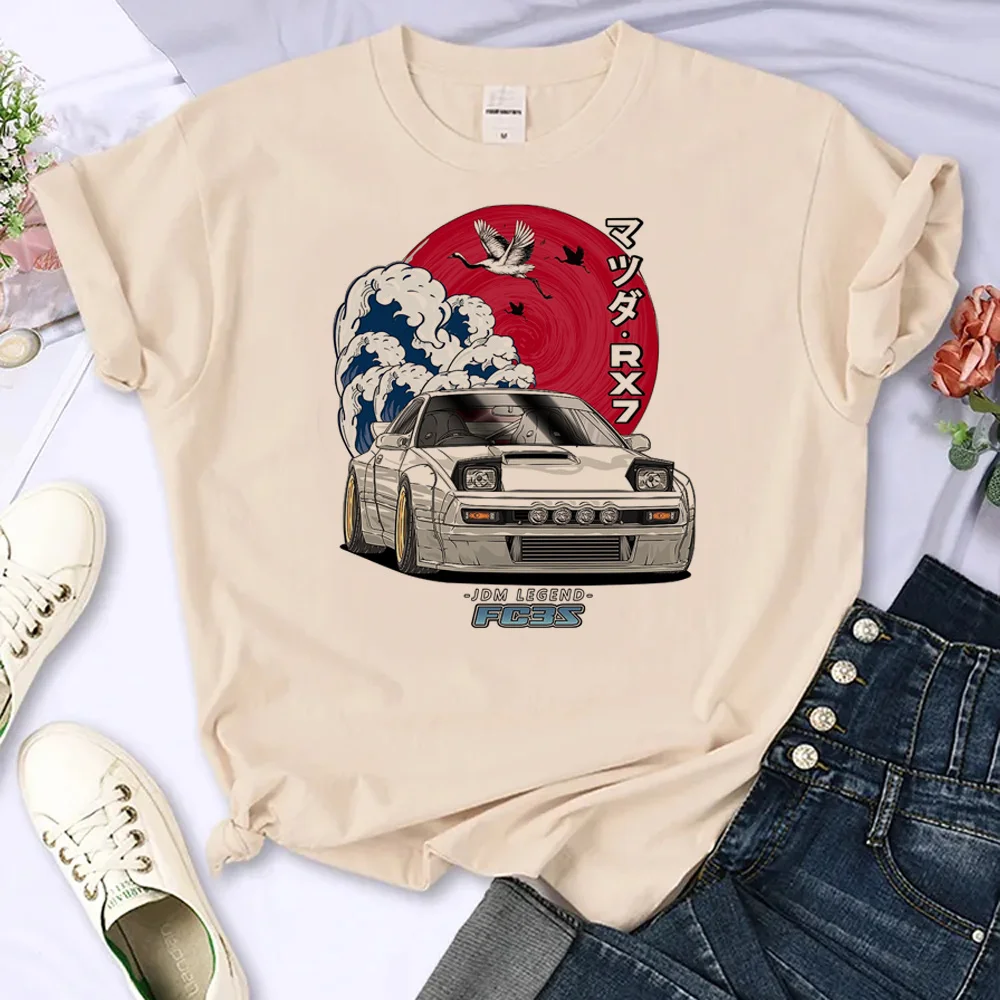 

Initial d tshirt women graphic harajuku summer top female manga harajuku y2k clothes